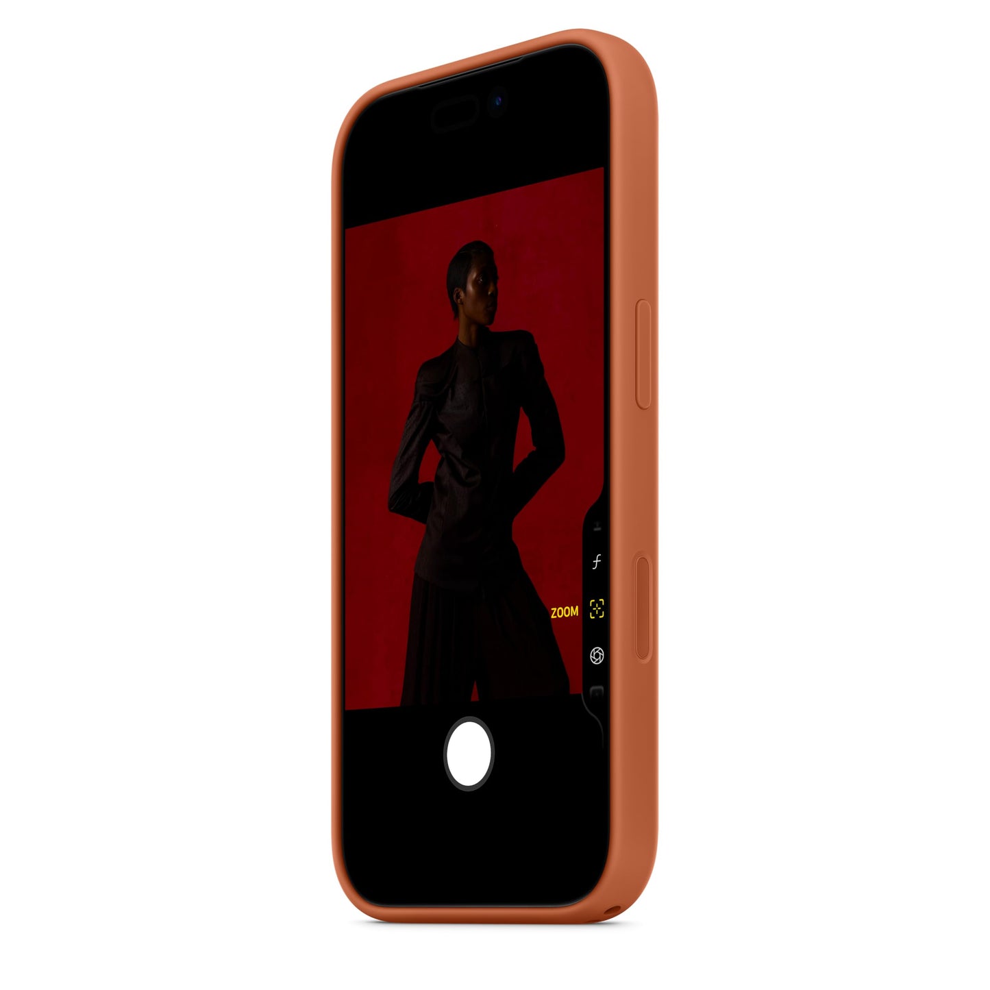 Apple iPhone 17 Pro Silicone Case with MagSafe - Terracotta  - MGFJ4ZM/A