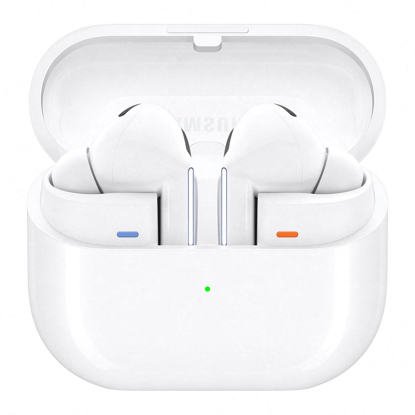 Samsung Galaxy Buds3 Pro Wireless Bluetooth Headphones, Active Noise Canceling (ANC), Adaptive Noise Cancellation, 360 Audio, In-Ear Headphones with Hi-Fi Sound, White, Incl. Anymode Clear Cover - F-R630NZWADBT