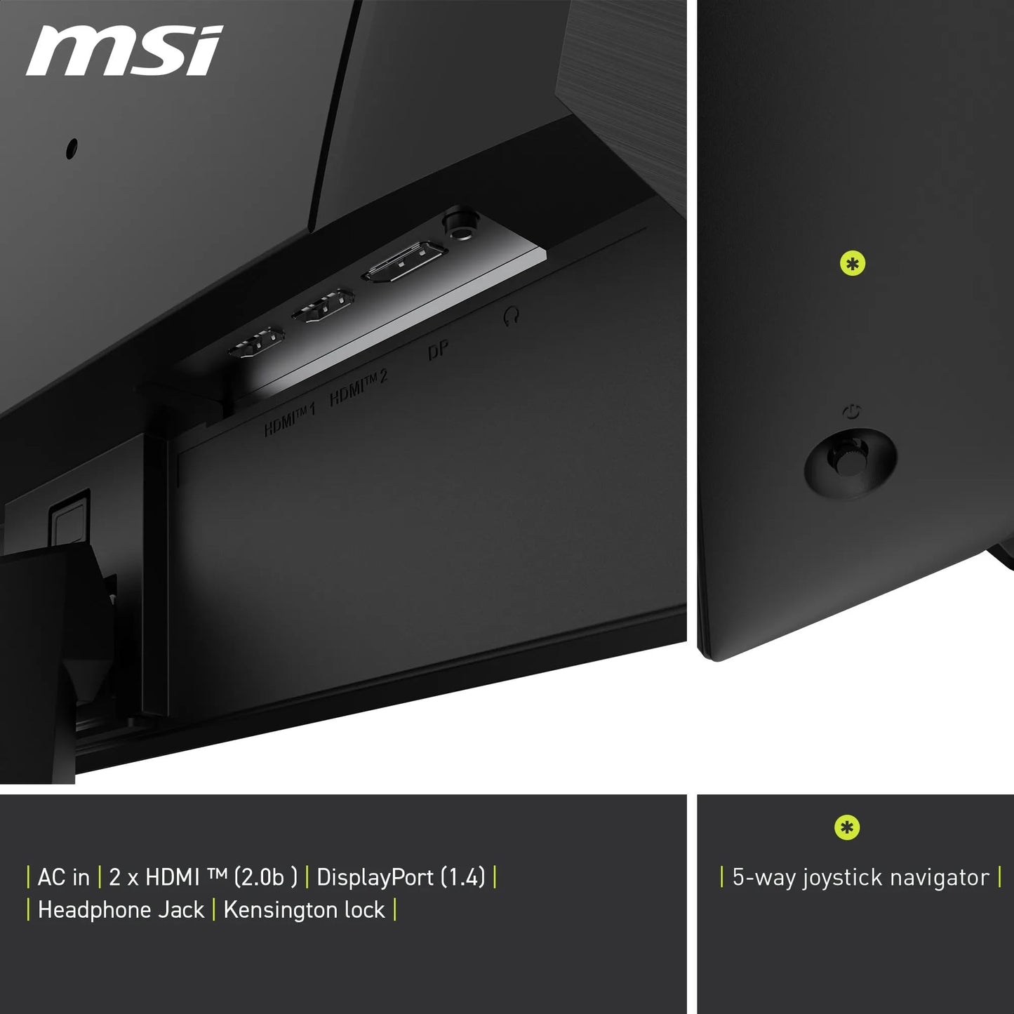 MSI MAG 275QF 27" WQHD Геймърски монитор
