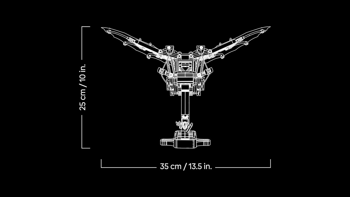LEGO Icons Leonardo da Vinci's Flying Machine with Beating Wings - Includes Minifigure & Stand - Building Set for Adults - Home Decoration Set - Gift Idea - 10363