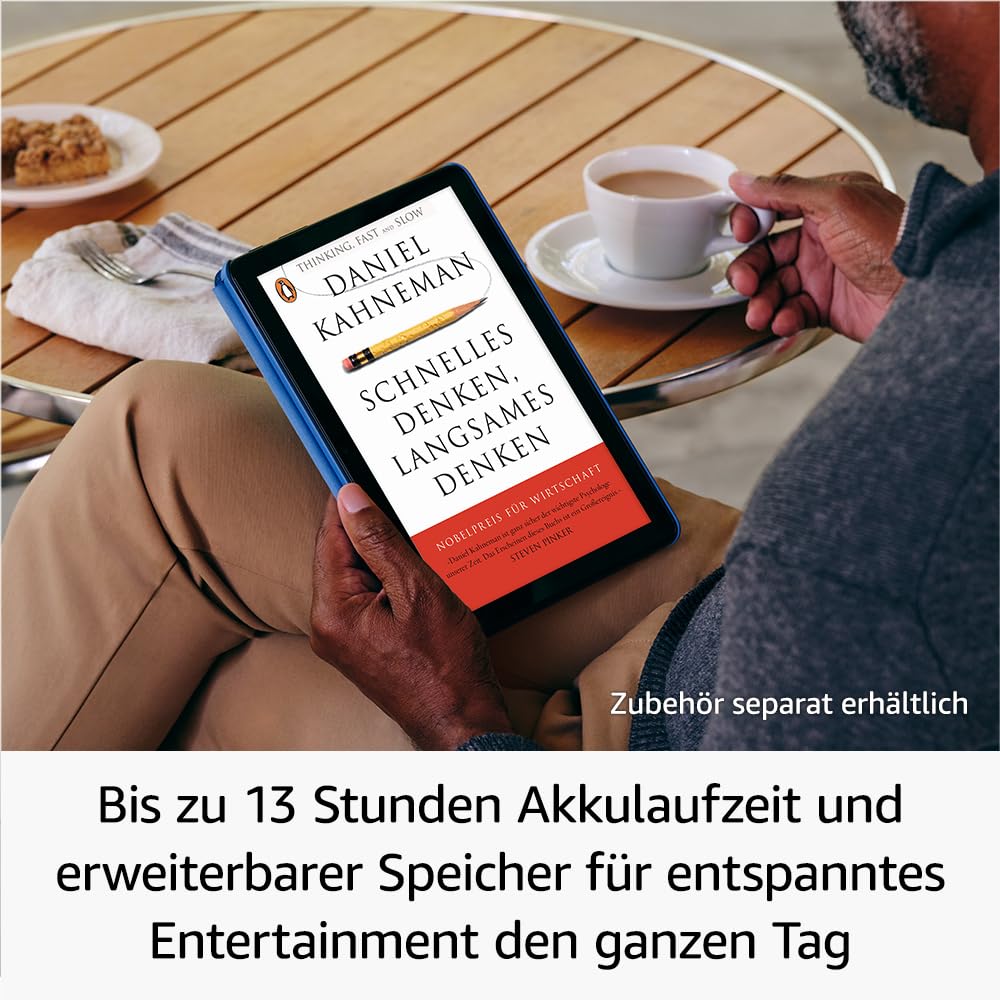Certified and refurbished Fire HD 10 tablet 2023, brilliant 10.1-inch full HD display, octa-core processor, 3 GB RAM, up to 13 hours of battery life, 64 GB, black, with advertising - TG425K
