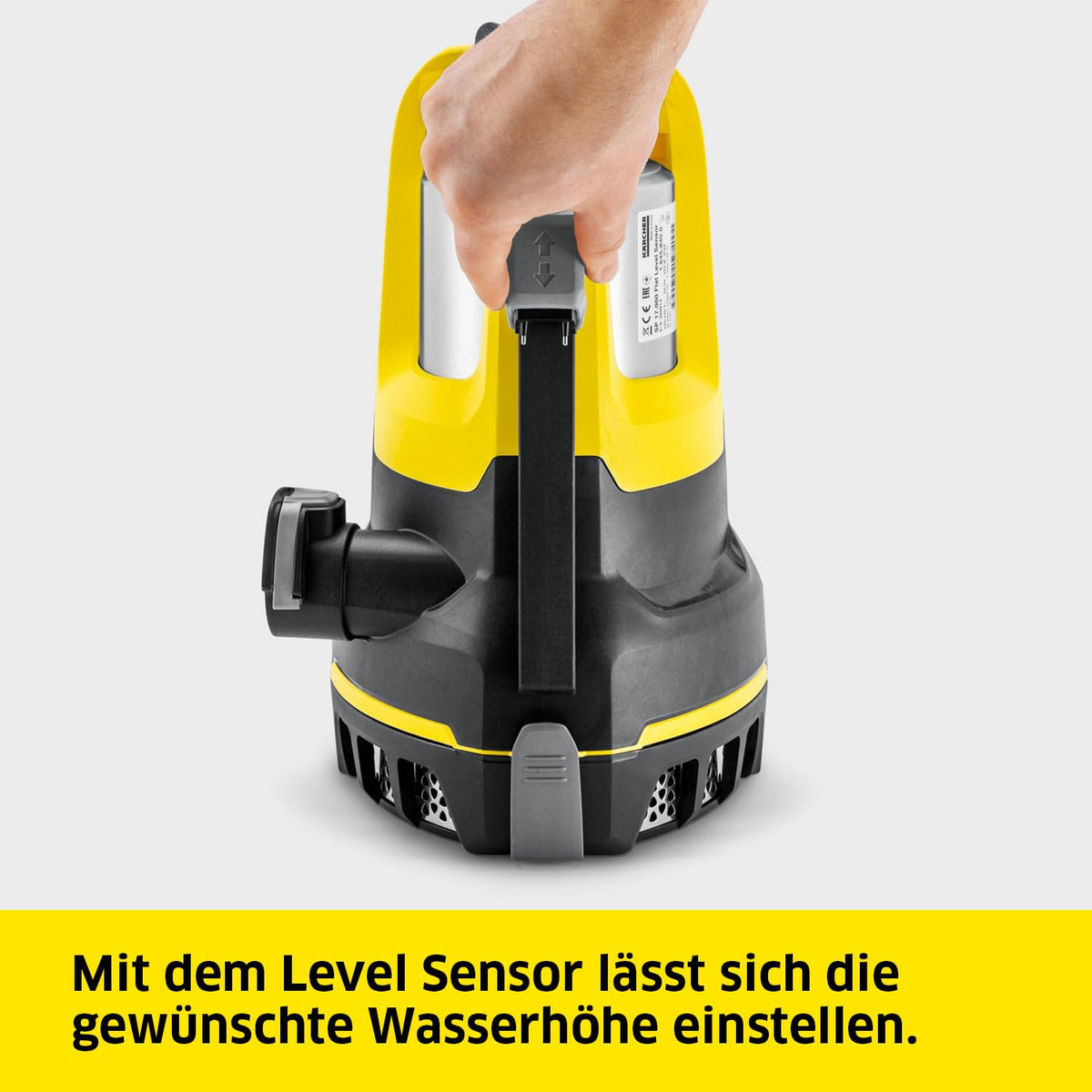 Kärcher SP 17.000 Flat Level Sensor flat suction submersible pump - 1.645-840.0