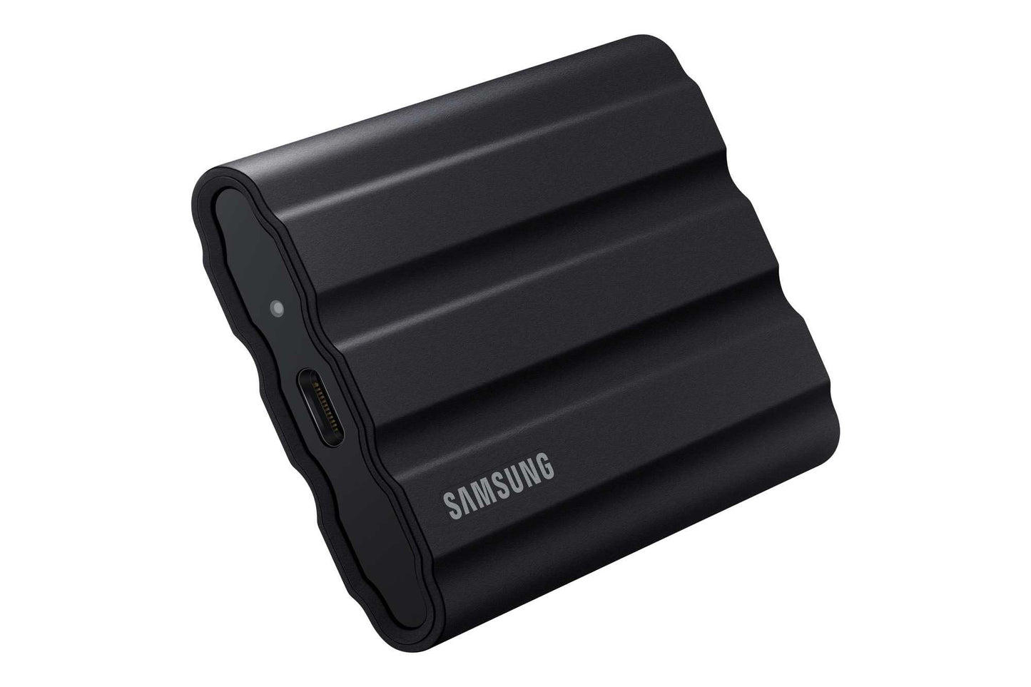 Samsung Portable SSD T7 Shield, 4 TB, USB 3.2 Gen.2, 1,050 MB/s read, 1,000 MB/s write, robust external hard drive outdoor for Mac, PC and smartphone, black, MU-PE4T0S/EU
