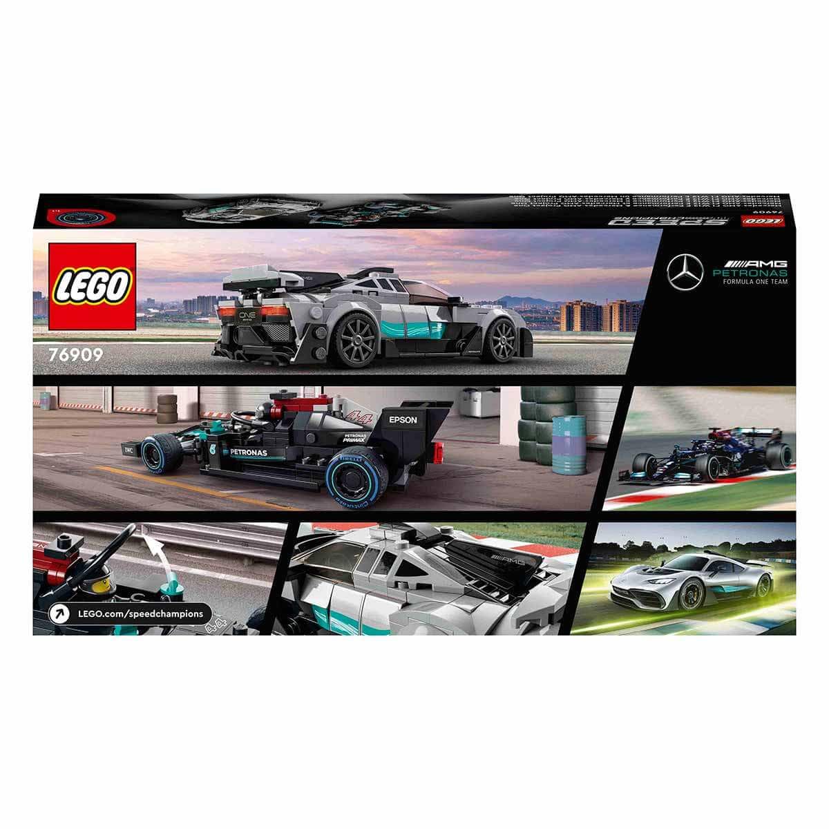 Lego Speed Champions - 76909 Mercedes-AMG F1 W12 E Performance & Mercedes-AMG Project One
