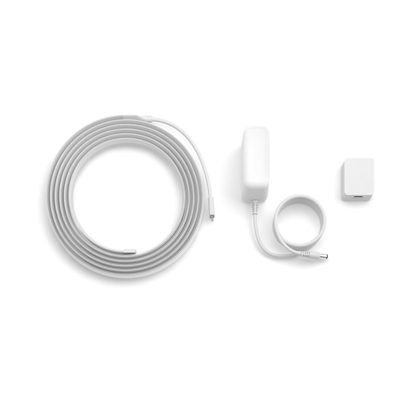 Philips Hue Flux 3m LED lightstrip, 1200 lm light strip, flexible interior lighting, Chromasync™ color mixing, RGBWWIC, LED strips can be cut to size, expandable, reusable, app and voice control - 929004610402