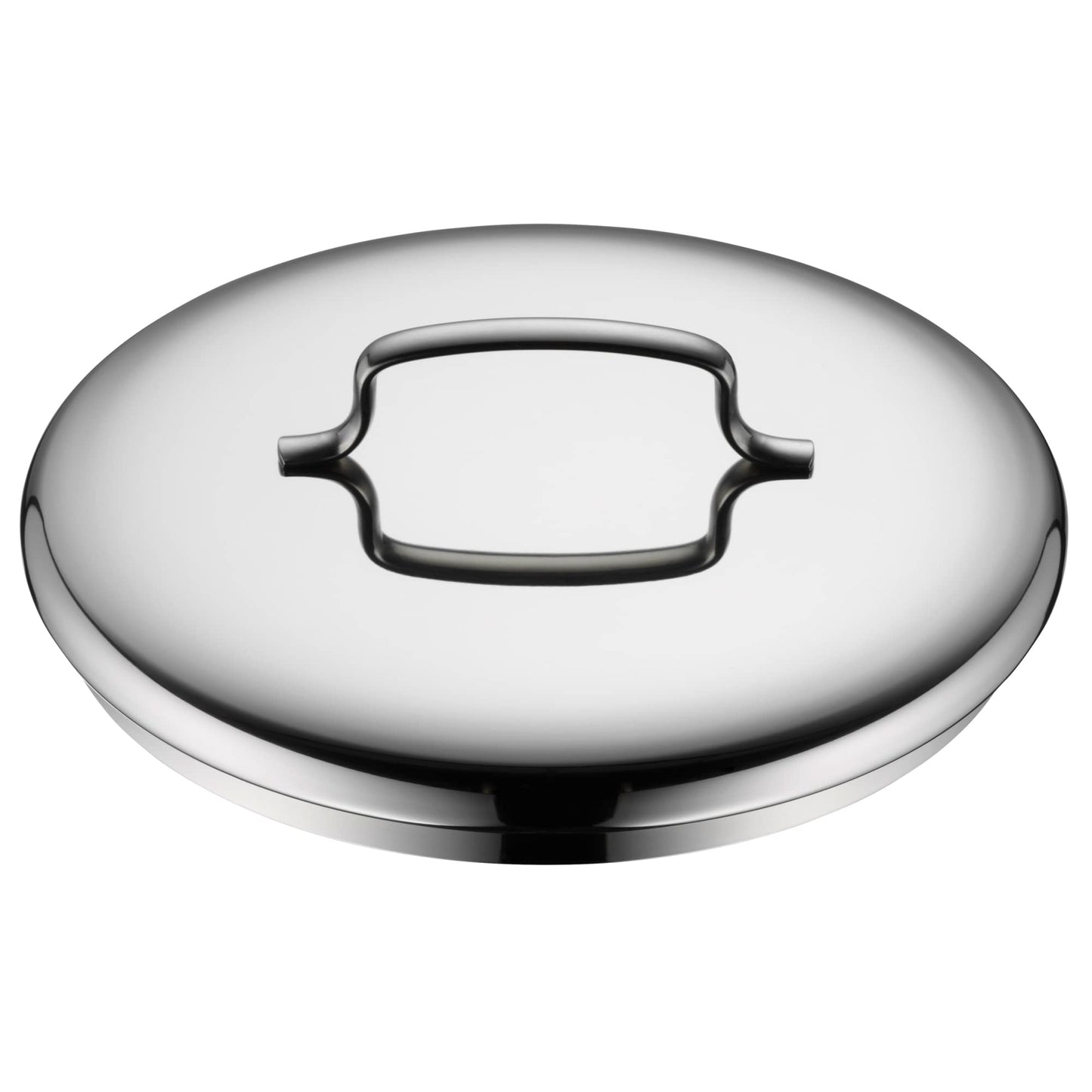 WMF mini steamer with metal lid small 16 cm, 1.5l, steam pot, Cromargan polished stainless steel, induction, steamer pot stackable, ideal for small portions or single households - 0716836040