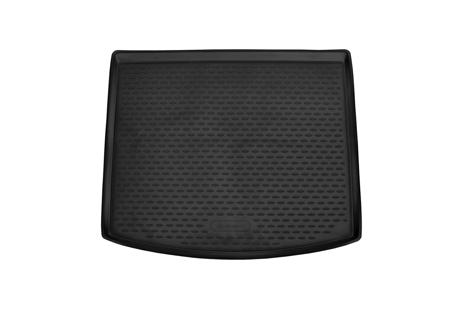 Element precisely fitting premium anti-slip boot mat suitable for Skoda Karoq (NU7) | 2017-Present | upper loading floor | 100% custom-fit anti-slip car mat, rubber car mat - SKODA