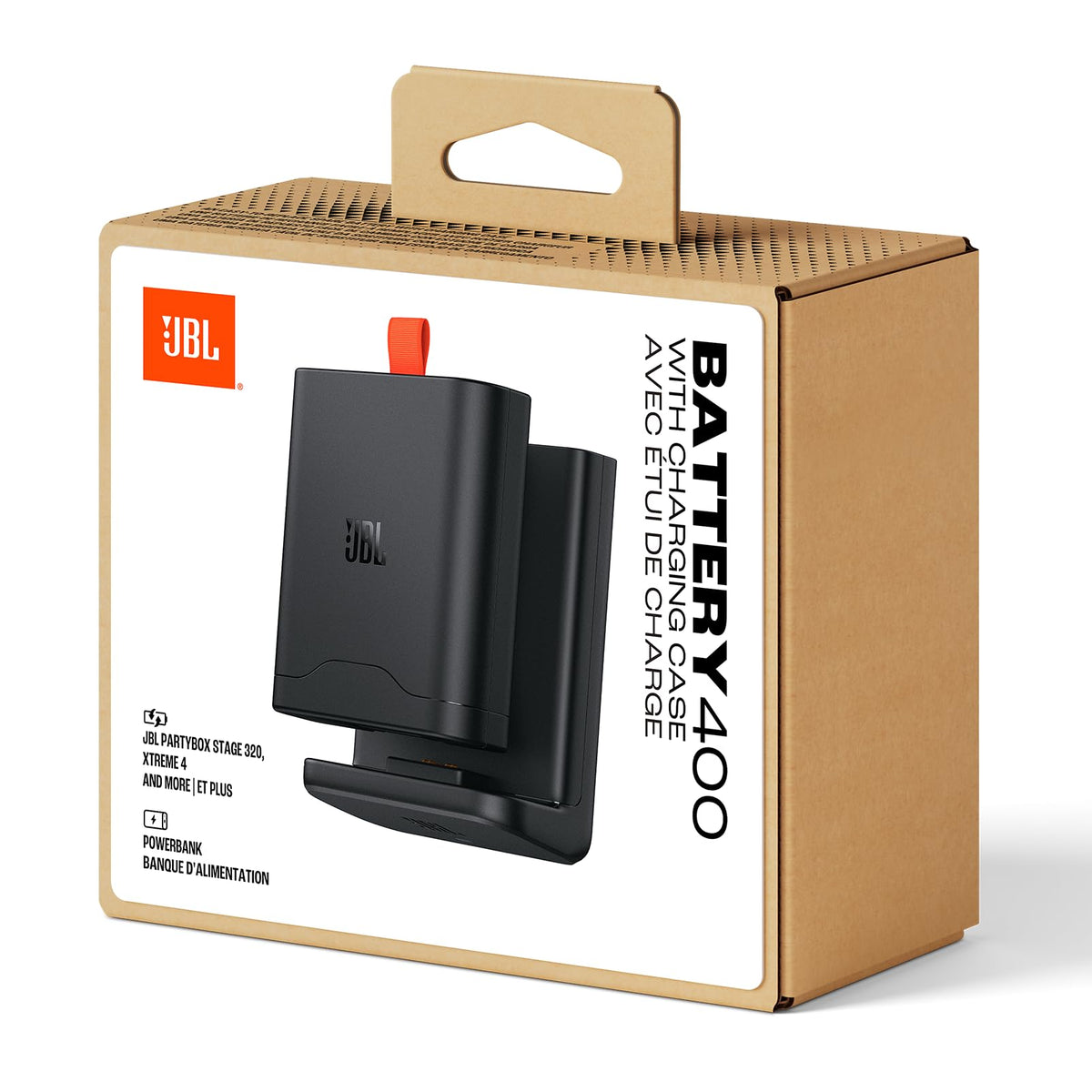 Baterie JBL 400 cu carcasă de încărcare, negru - JBLBATT400CHRGCASE