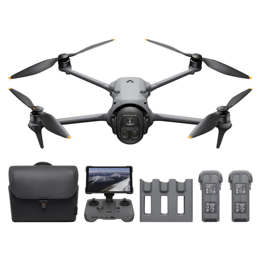 DJI Mavic 4 Pro 512GB Creator Combo, drone with DJI RC Pro 2, flagship triple camera drone with 100 MP 4/3 CMOS Hasselblad camera, 51 min. max. flight time, three batteries, charging station and more - 6937224110014