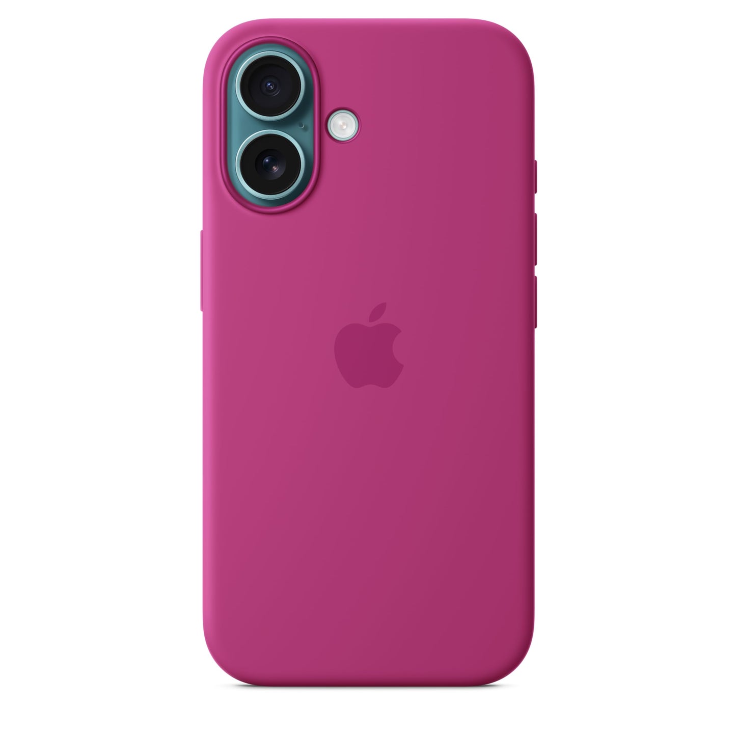 Apple iPhone 16 Silicone Case with MagSafe - Fuchsia  - MYY53ZM/A