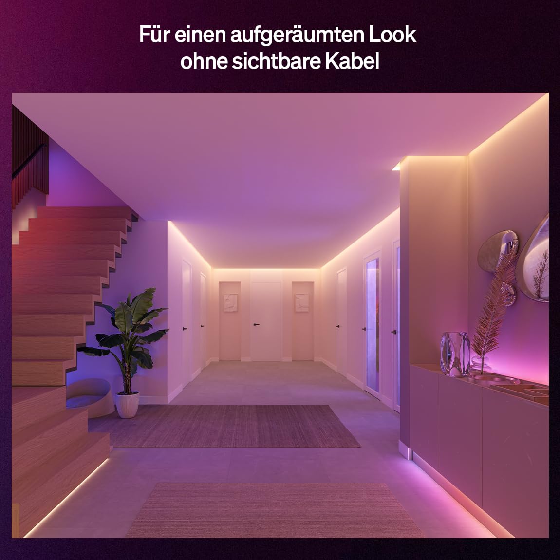 Philips Hue Flux LED Lightstrip, extensie, iluminat interior, 2m - 929004297102