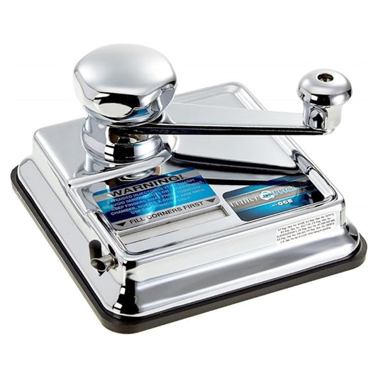 OCB 3013 Mikromatic Duo stuffing machine cigarettes, single pack, chrome, polished chrome