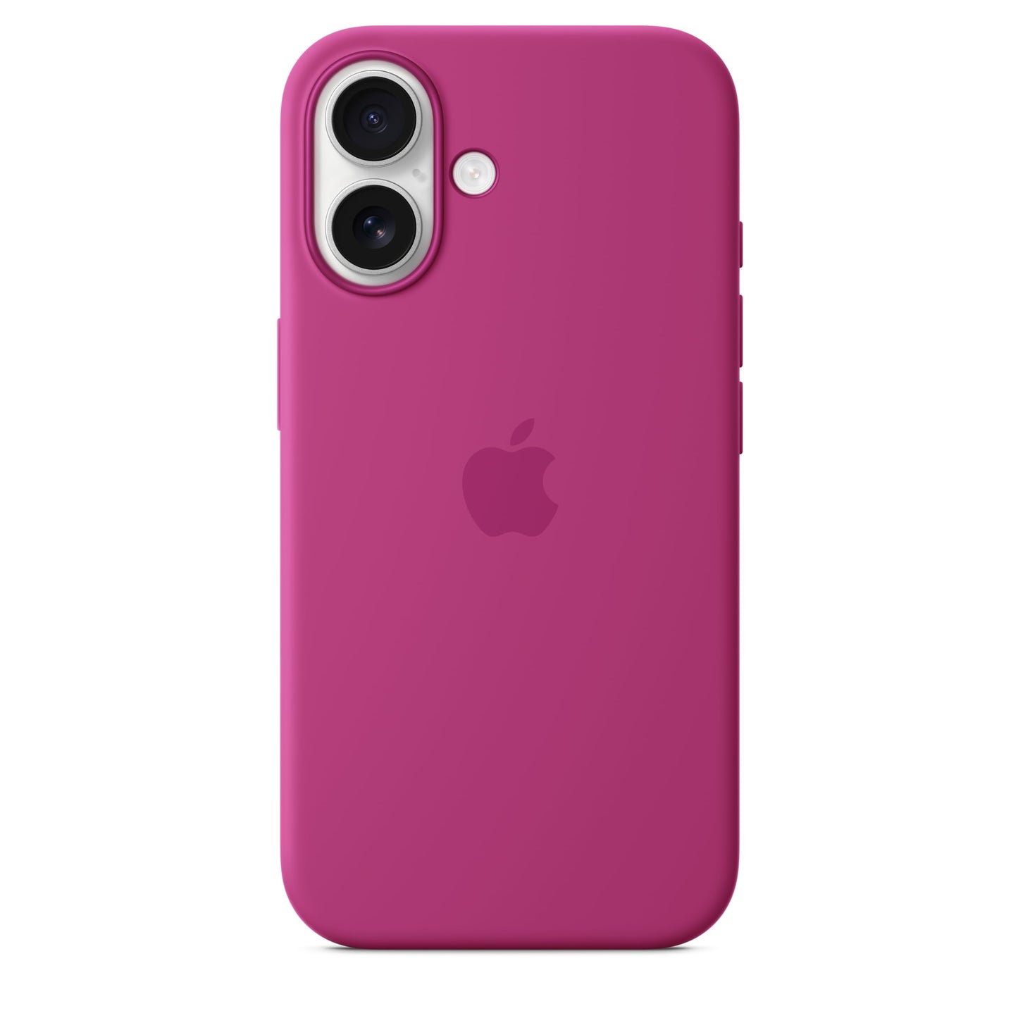 Apple iPhone 16 Silicone Case with MagSafe - Fuchsia  - MYY53ZM/A