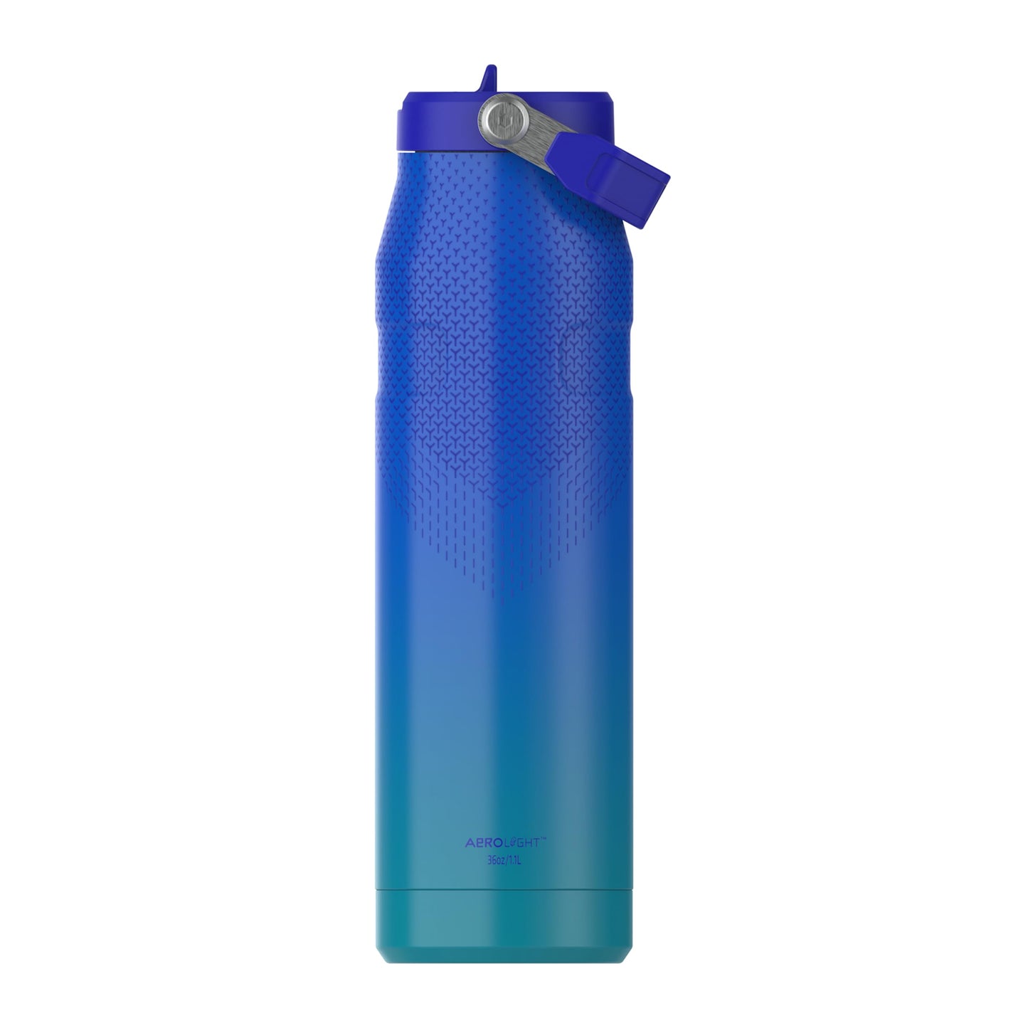 Stanley 1913 Flip Straw Drinking Bottle with Straw 1.06L - Thermal Mug Cools for 17 Hours - Ice Cold for 4 Days - BPA Free - Leakproof - For Cup Holders - Dishwasher Safe - Pacific Hypergrip - 100000130325