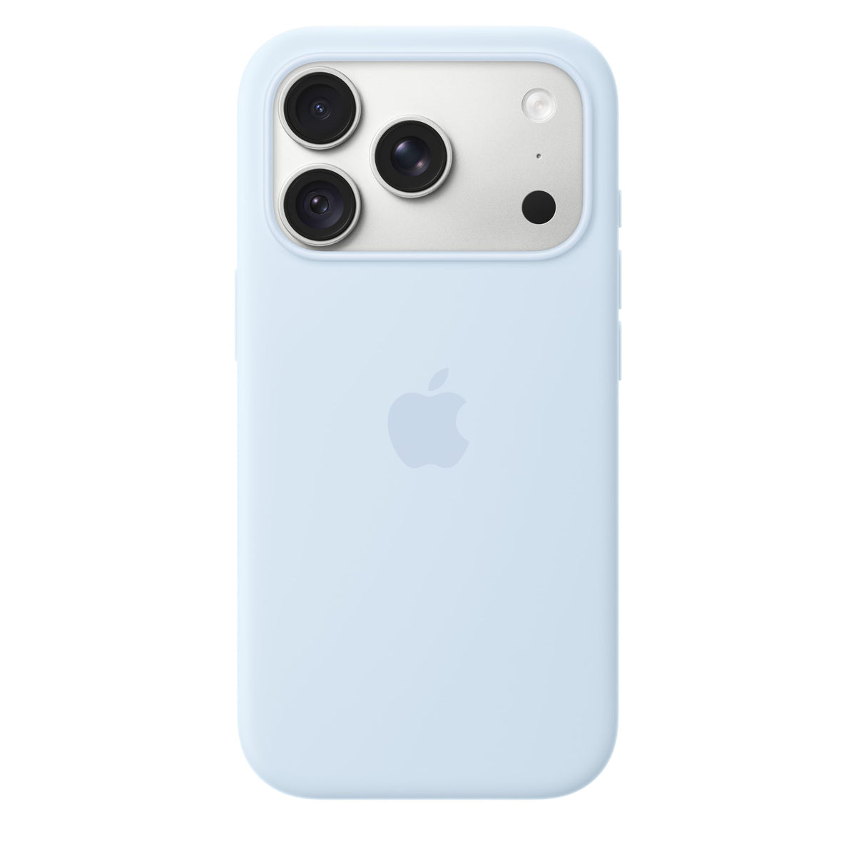 Carcasă din silicon Apple iPhone 18 Pro cu MagSafe - Albastru deschis - MK8W4ZM/A