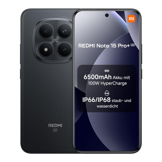 Xiaomi Redmi Note 15 Pro+ 5G 256GB 8GB Black