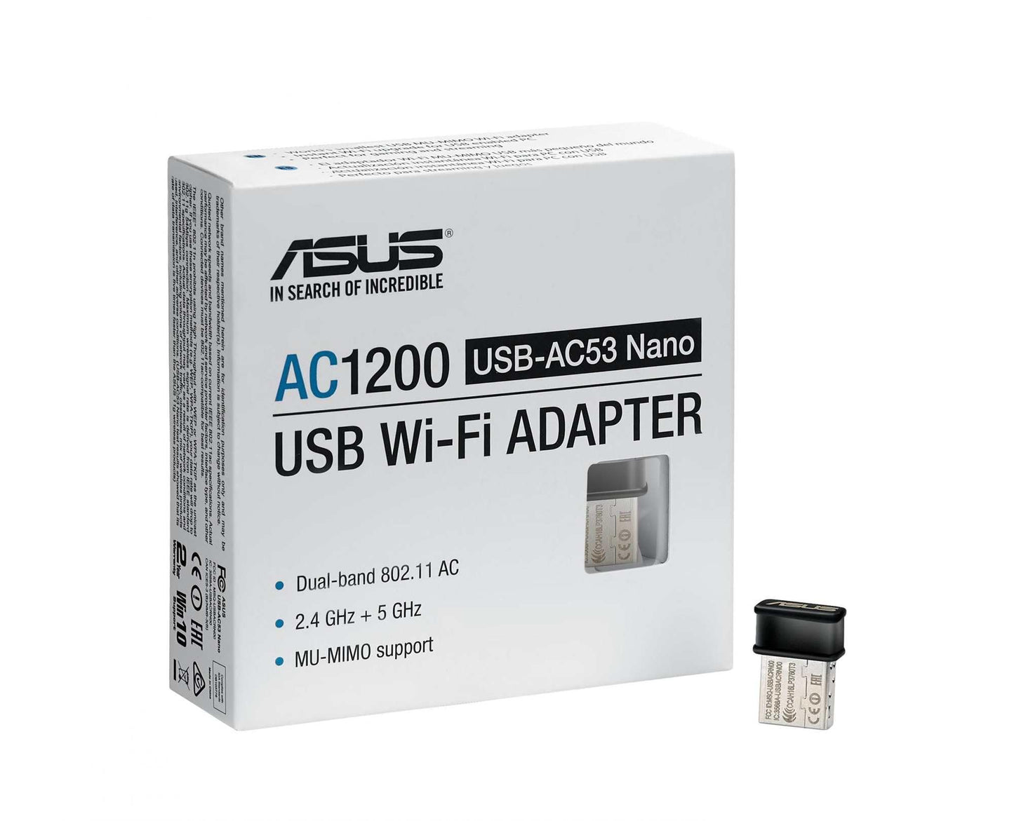 ASUS USB-AC53 Nano AC1200 90IG03P0-BM0G00