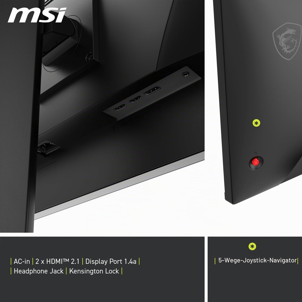 MSI MAG 275UPDA E14 Monitor de gaming de 27 inch 4K UHD, 3840 x 2160 IPS, 288 Hz, 1 ms, compatibil HDR, AMD FreeSync Premium, protecție pentru ochi, Dual-Mode, HDMI 2.1, DP 1.4a, fără ramă, negru - 4711377389532