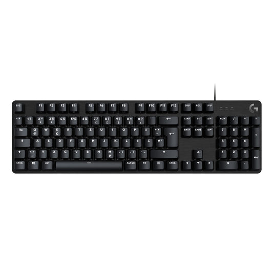 Tastatur mecanică pentru gaming Logitech G413 SE - iluminare din spate, switch-uri mecanice tactile, anti-ghosting, compatibilă cu Windows, macOS, layout QWERTZ german - negru - 920-010434