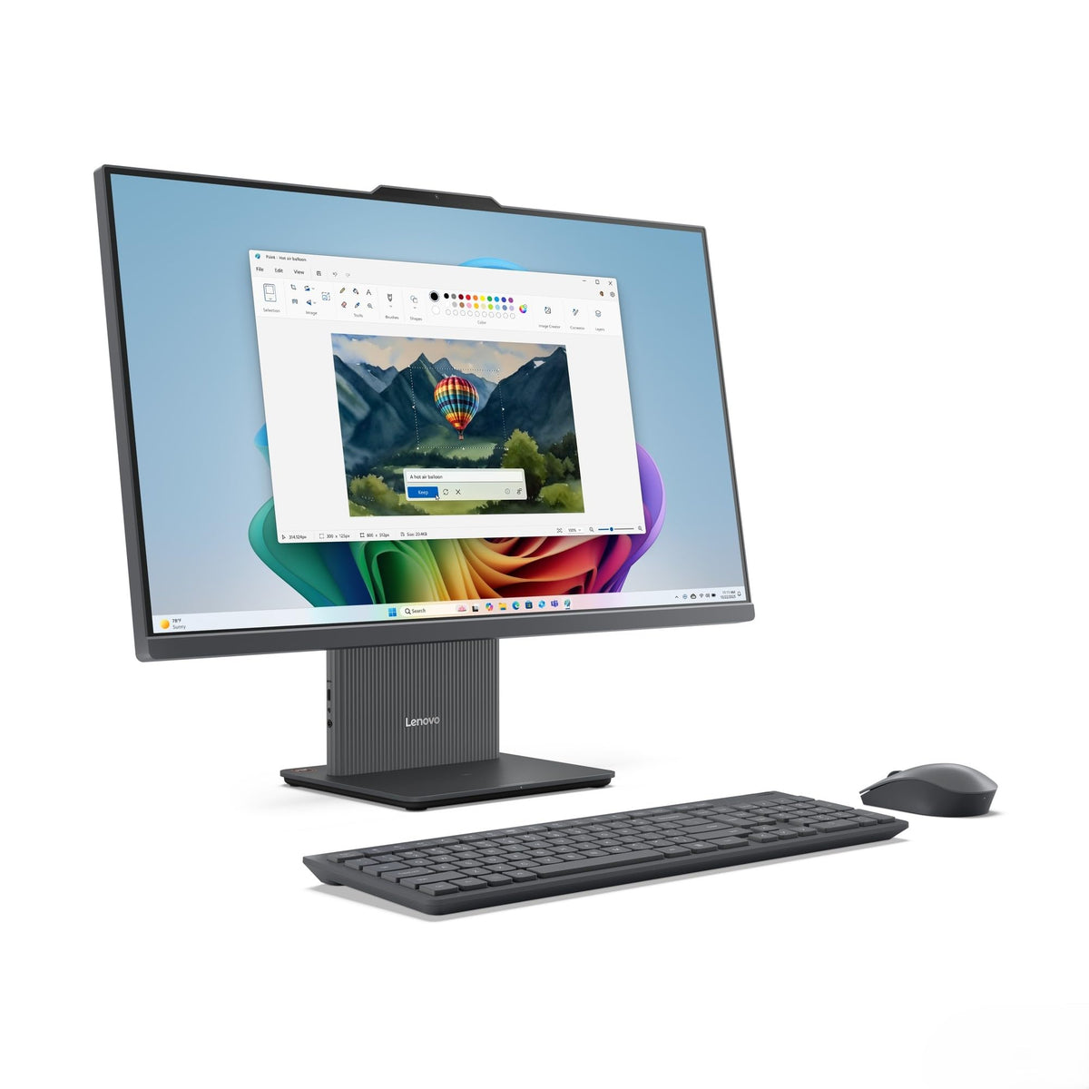 Lenovo IdeaCentre All-In-One | 27" FHD Display | Ryzen AI 5 | 16GB | 1TB - F0JD0025GE