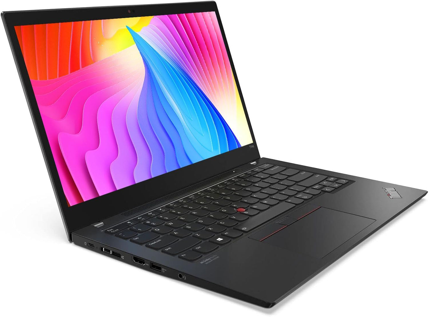 Lenovo Thinkpad T14s Gen 2 Business Laptop, 14 Inch FHD Notebook, Intel Core i7-1185G7, 32 GB RAM, 512 GB SSD, US QWERTY Keyboard, Windows 11 Pro (Refurbished)