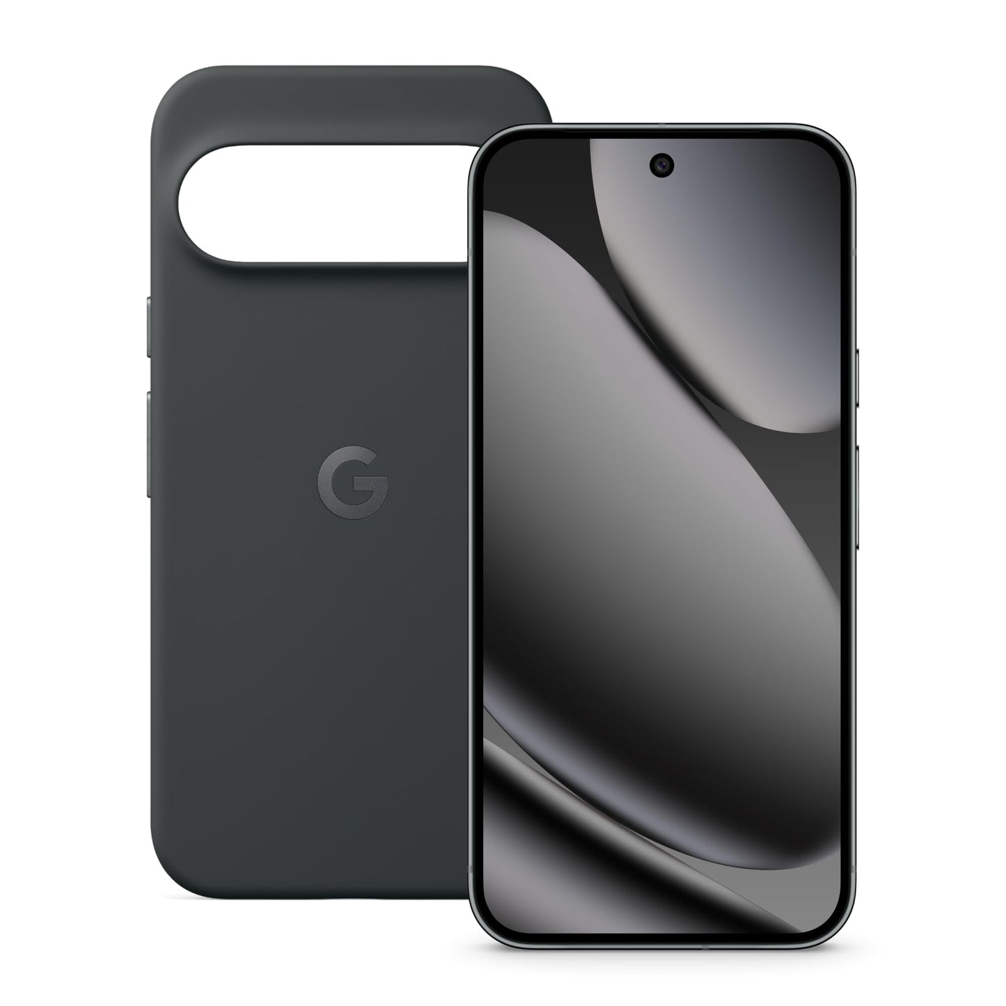 Google Pixel 10 Pro - Android smartphone without SIM lock, with Gemini and 6.3 inch Super Actua display - Obsidian, 128GB + case with Pixelsnap Pixel 10 & Pixel 10 Pro - Obsidian - GA09601AN