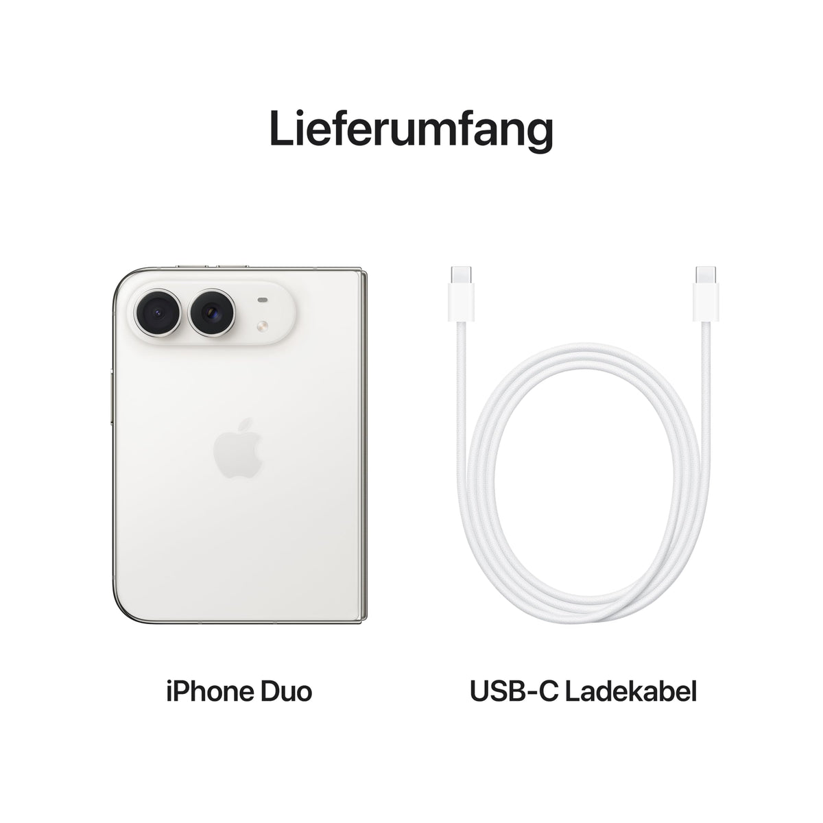 Apple iPhone Duo 256 GB - Star White - MK2D4ZD/A