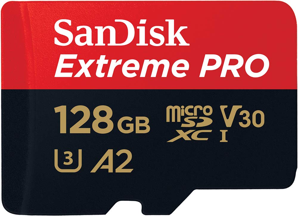 SanDisk Extreme PRO microSDXC UHS-I memory card 128 GB + - SDSQXCD-128G-GN6MA
