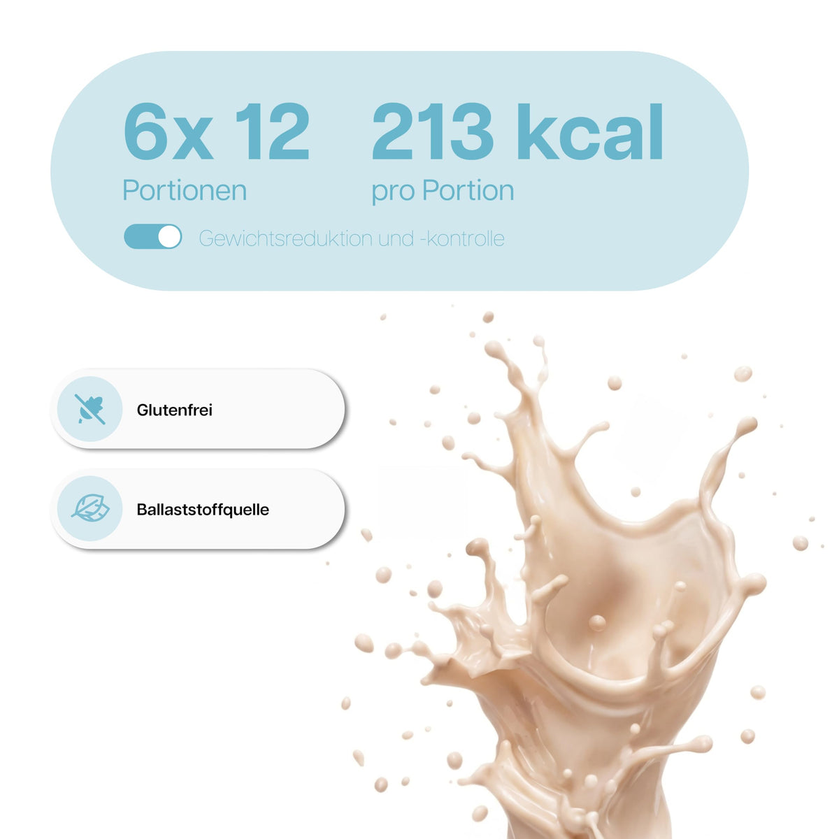 Layenberger Fit&Feelgood Slim Shake Powder Schoko-Nuss (6x396 g)