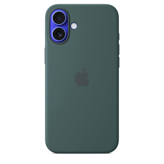 Apple iPhone 16 Plus Silicone Case with MagSafe - Sea Green  - MYYH3ZM/A