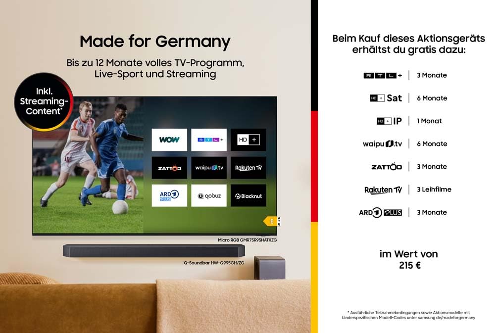 Samsung QLED 4K Q7FA 65 inch (163 cm) UHD, Q4 AI Processor, Quantum Dot, Upscaling, Gaming Hub, Knox Security, Smart TV, 2025 - GQ65Q7FAAU