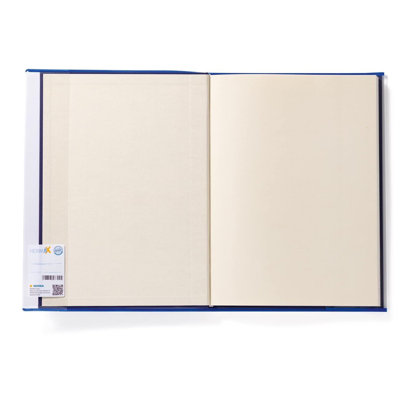 HERMA 7300 book covers 30 x 54 cm HERMÄX Classic, 20 pieces, book covers with label & edge protection made of wipeable polypropylene film, book protector set for school books, transparent