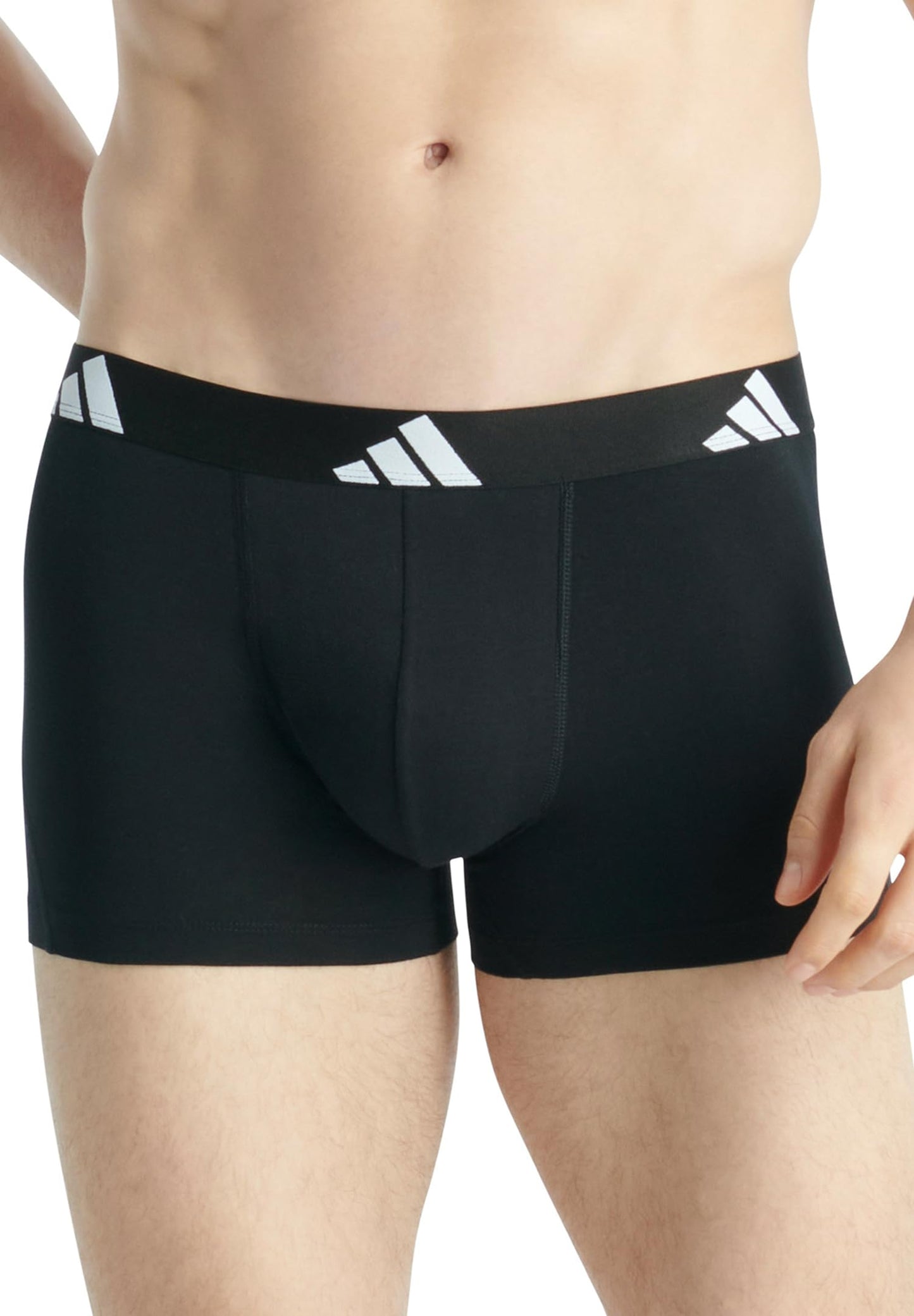 adidas Trunk (5PK) - Active Flex Cotton - Comfortable underwear, 000 Black, XXL - 4AM019