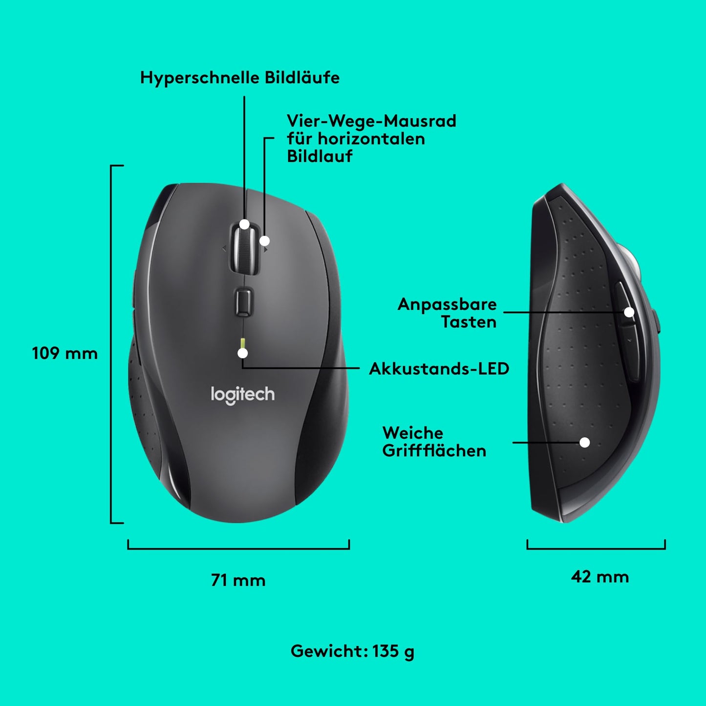 Logitech Marathon Mouse M705