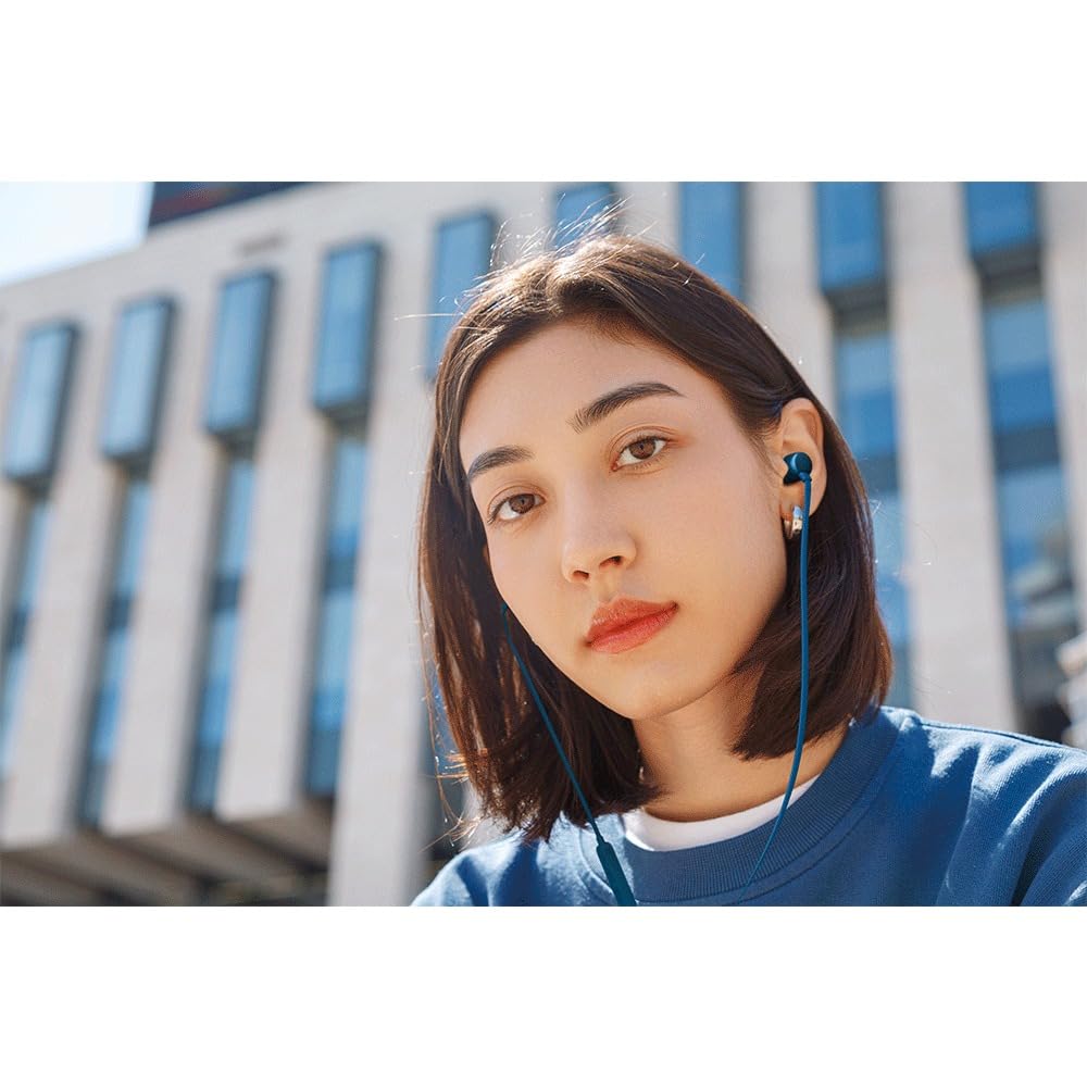 JBL Tune 310 C Headphones - Wired in-ear headphones with JBL Pure Bass Sound, microphone and USB-C port - Blue - JBLT310CBLU