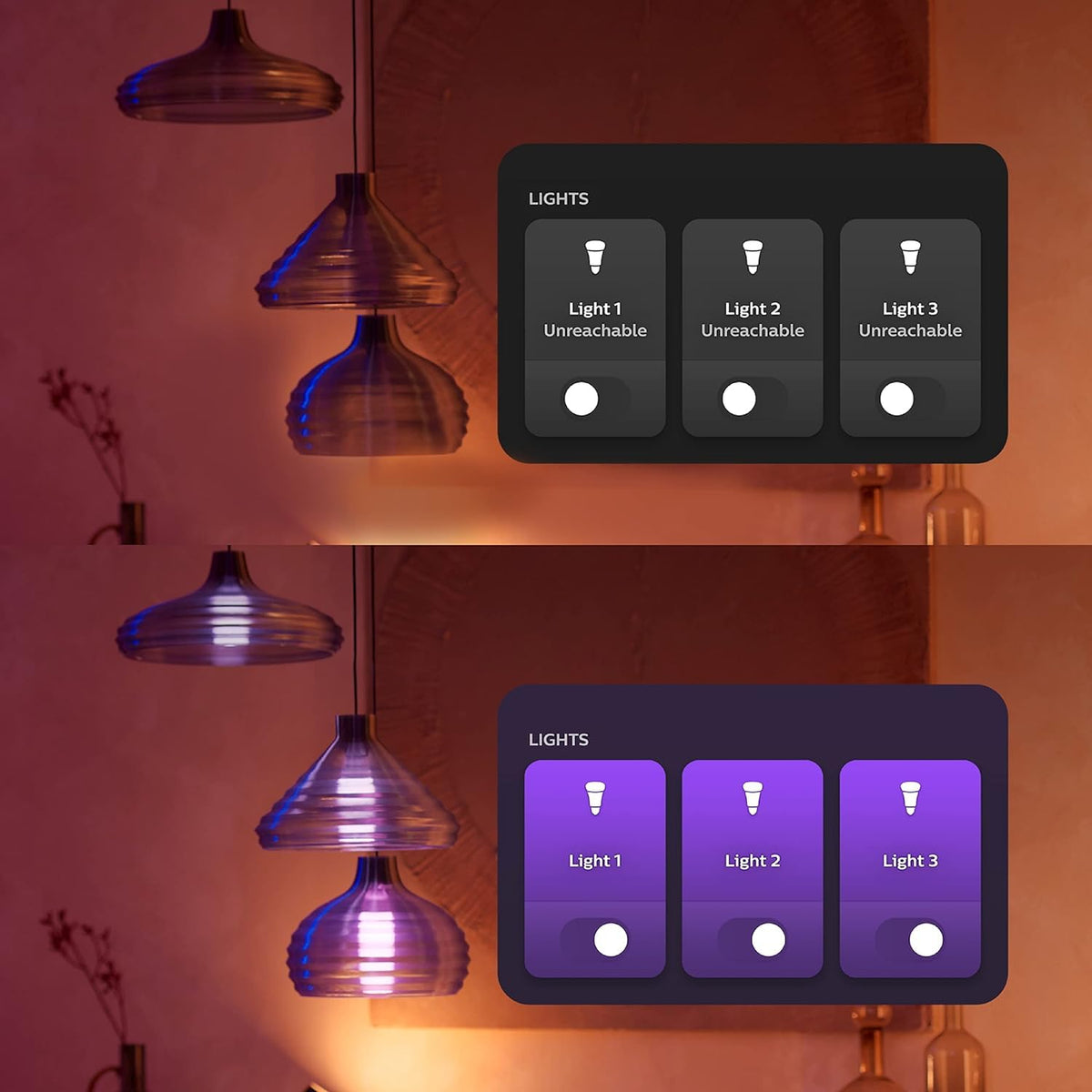 Philips Hue Wall Switch, Smart Switch, 2-Pack - 929003017102