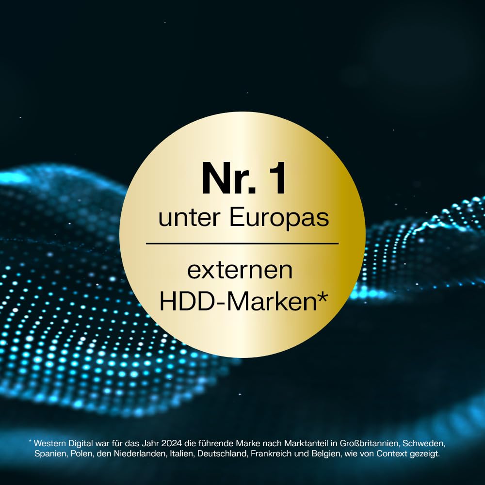 WD My Passport hard disk externă 1 TB (stocare mobilă, design subțire, software descărcabil, backup-uri automate, protecție prin parolă) Negru - compatibilă și cu PC, Xbox și PS4, 1 bucată - WDBYVG0010BBK-WESN