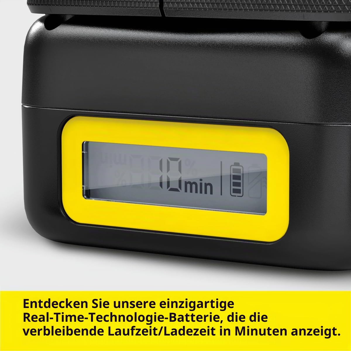 Kärcher Battery Power 18/50, 18 V, 5 Ah (Energy consumption 90 Wh, real-time battery display, lithium-ion battery, extremely robust, temperature management, splash water protected, automatic storage mode) - 2.445-035.0