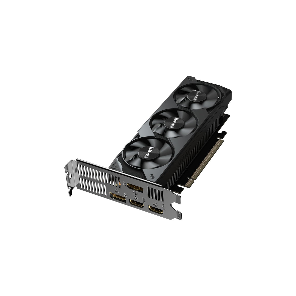 Gigabyte GeForce RTX 5050 OC Low Profile 8G Graphics Card - 8GB GDDR6, 128bit, PCI-E 5.0, 2587MHz Core Clock, 2 x DP, 2 x HDMI, NVIDIA DLSS 4, GV-N5050OC-8GL