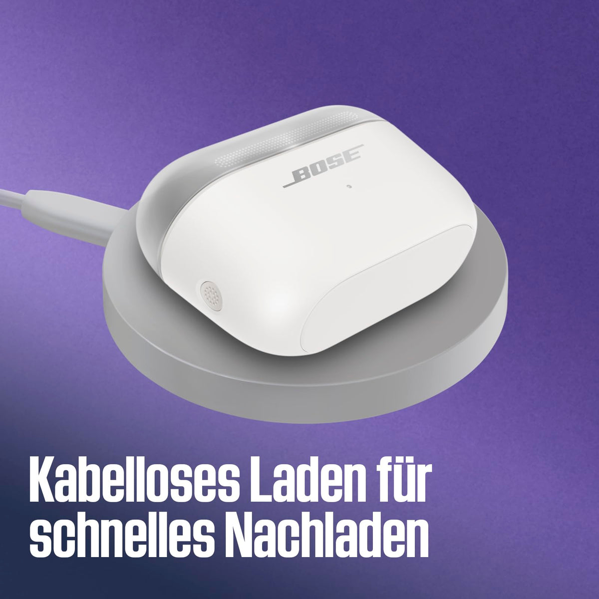 Bose Sport Open Earbuds – căști wireless, cu prindere, încărcare USB-C, până la 22 de ore de redare, rezistente la transpirație, IP54, potrivite pentru antrenamente, microfoane pentru apeluri clare, alb fumuriu - 901149-0020