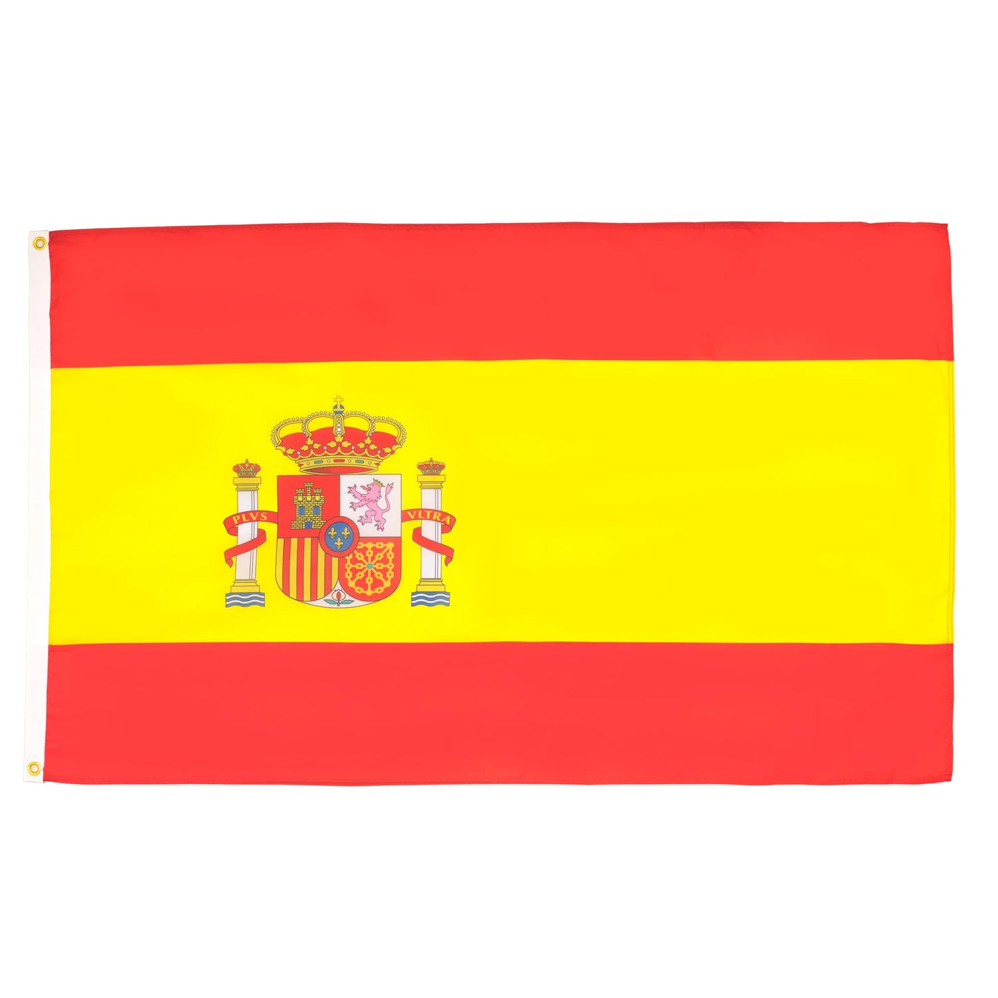 AZ FLAG - Spain Flag - 250x150 cm - Large Spanish Flag 100% Polyester with Brass Eyelets - 300g - K_61