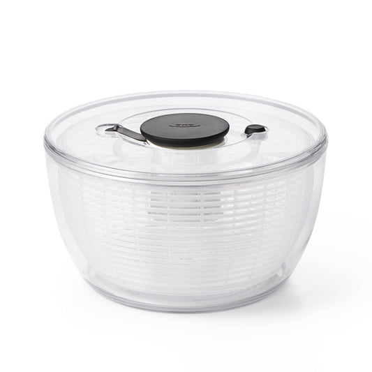 OXO Good Grips salad spinner with sieve and lid - for washing and drying salad - 1351580V4UK
