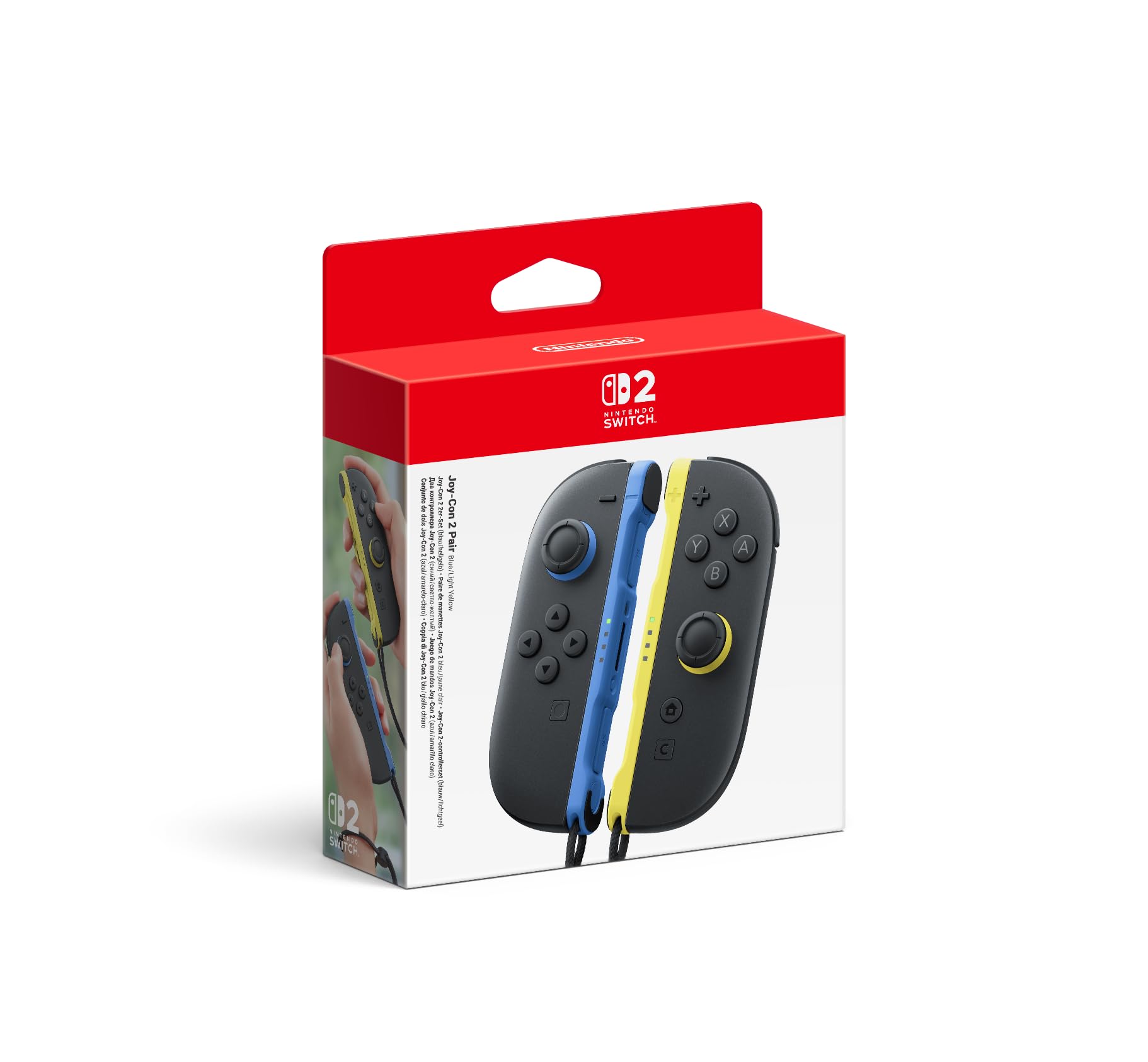 Joy-Con 2 set of 2 (blue/light yellow) - 10018691