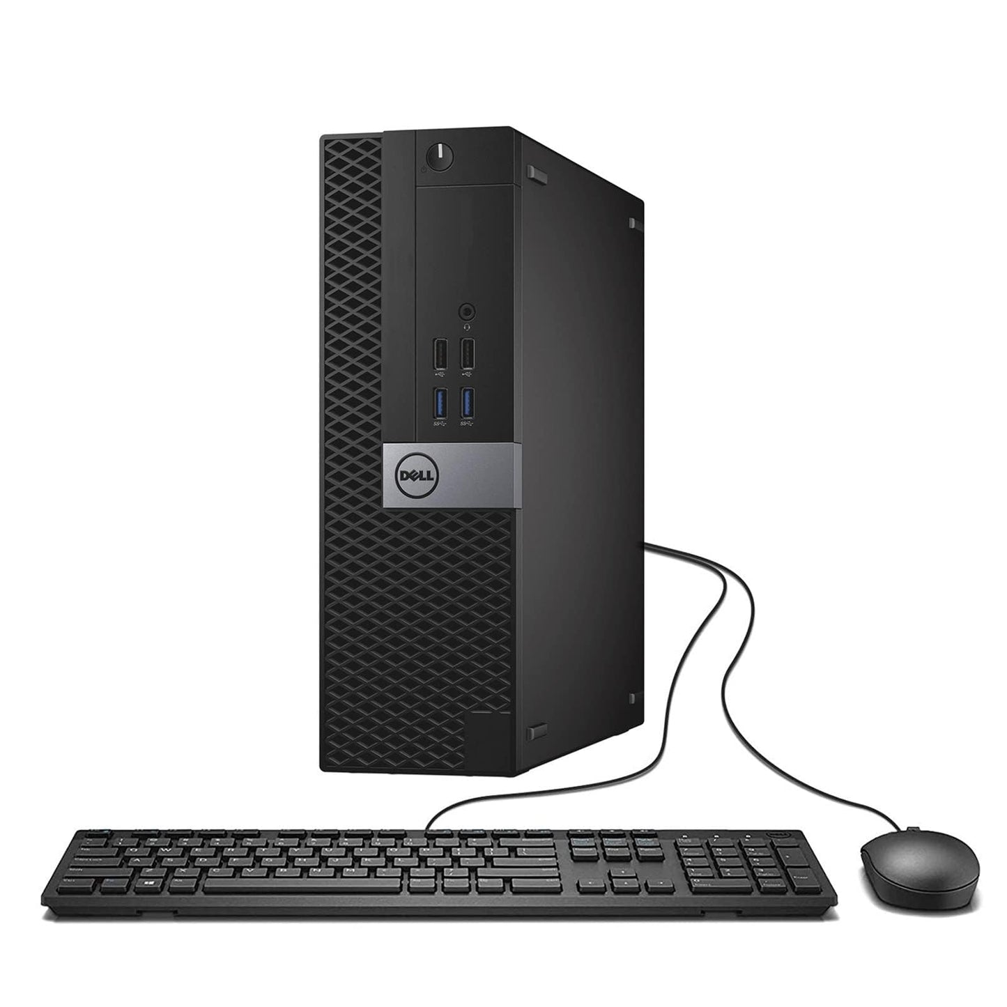 Dell Optiplex 7040 SFF Desktop Computer PC, Intel Core i5-6500, 8 GB RAM, 256 GB SSD, WiFi, Bluetooth, US Keyboard, Windows 11 Pro (Refurbished)