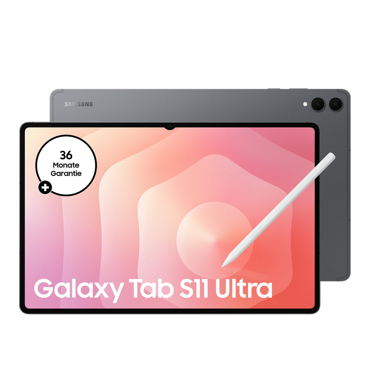 Samsung Galaxy Tab S11 Ultra 5G, AI Tablet, 5G, Lightweight Design, Versatile AI Tools, DeX, 256 GB Storage, 12 GB RAM, Long Battery Life, Gray, 3 Years Manufacturer Warranty [Exclusive on Amazon] - SM-X936BZAREUB