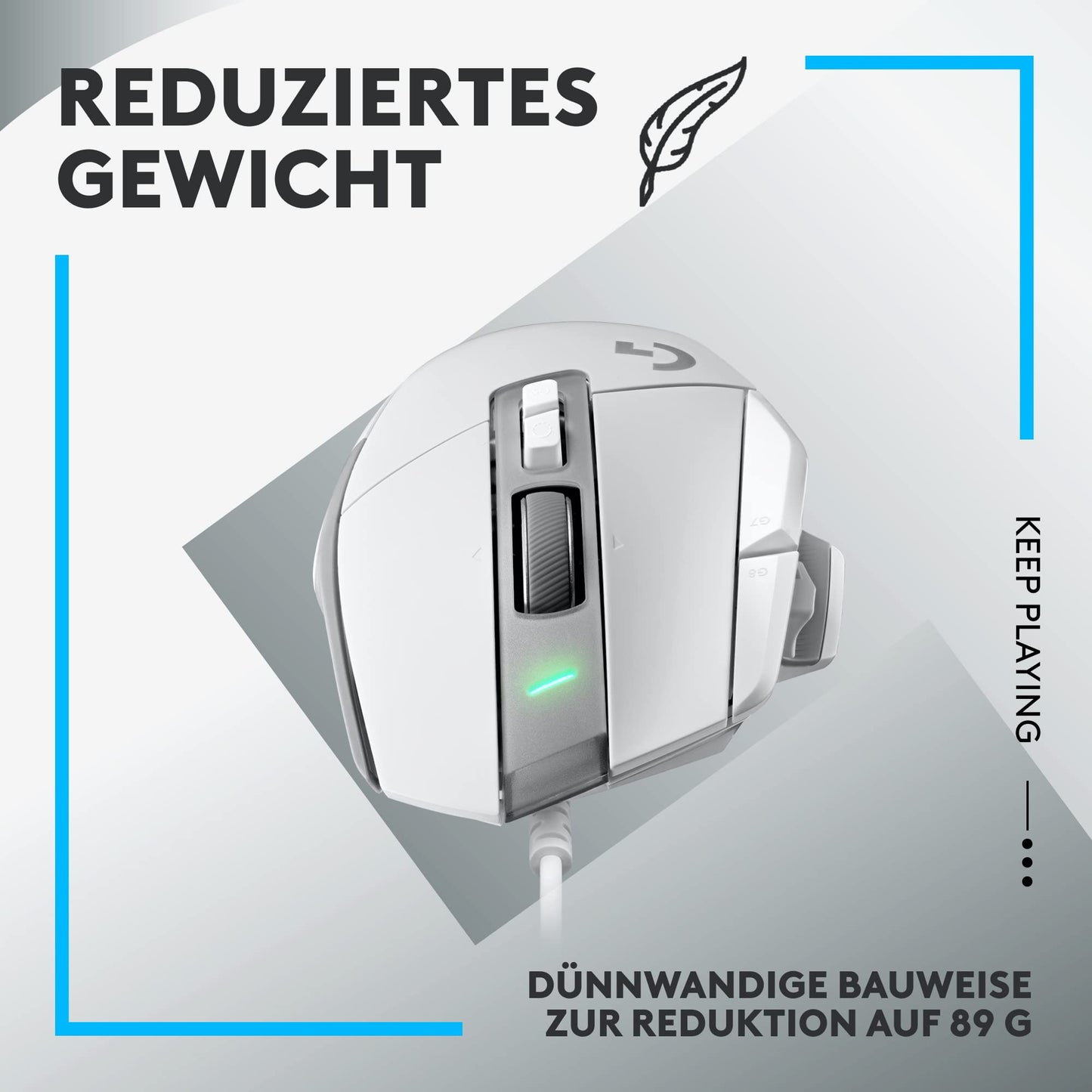 Logitech G502 X Bedrade Gamingmuis - 910-006146