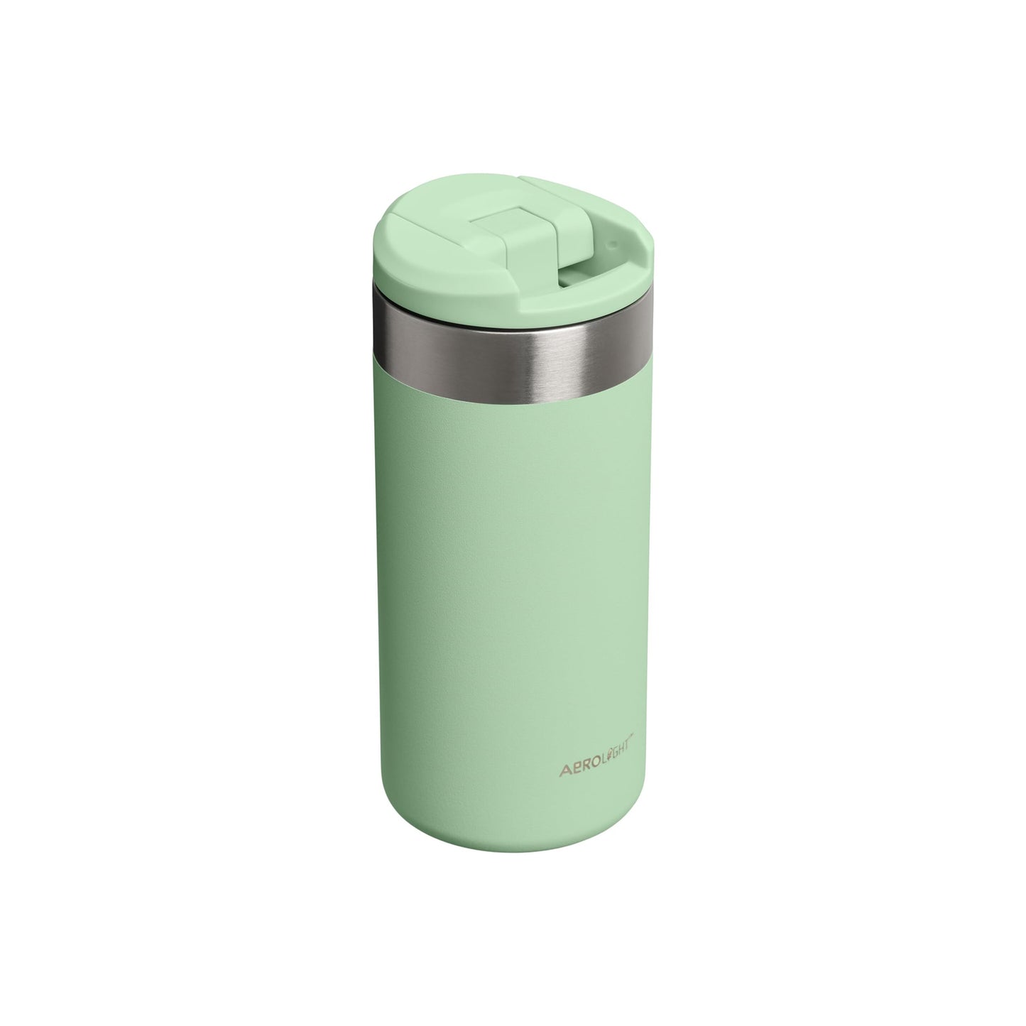 Stanley 1913 Aerolight Transit Thermo Mug 0.35L - Keeps Hot for 4 Hours - Dishwasher Safe - Coffee Mug To Go Leak-Proof - Compatible with Common Car Drink Holders - Pistachio - 100000111669