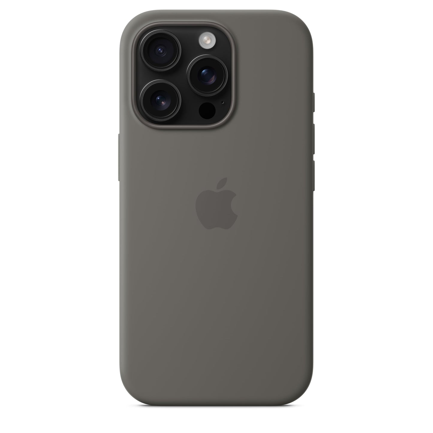 Apple iPhone 16 Pro Silicone Case with MagSafe - Stone Gray  - MYYL3ZM/A
