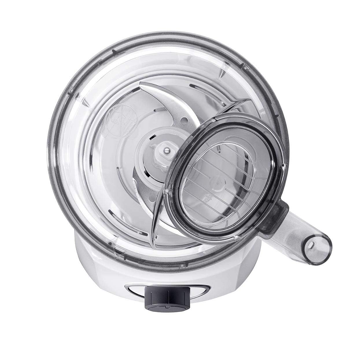 Bosch Compact Kitchen Machine MultiTalent 3, 20 functions, mixing bowl 2.3 L, universal knife, cutting-grating-turning disc, whipping disc (for cream), filling aid, lid, 800 W, white, MCM3100W