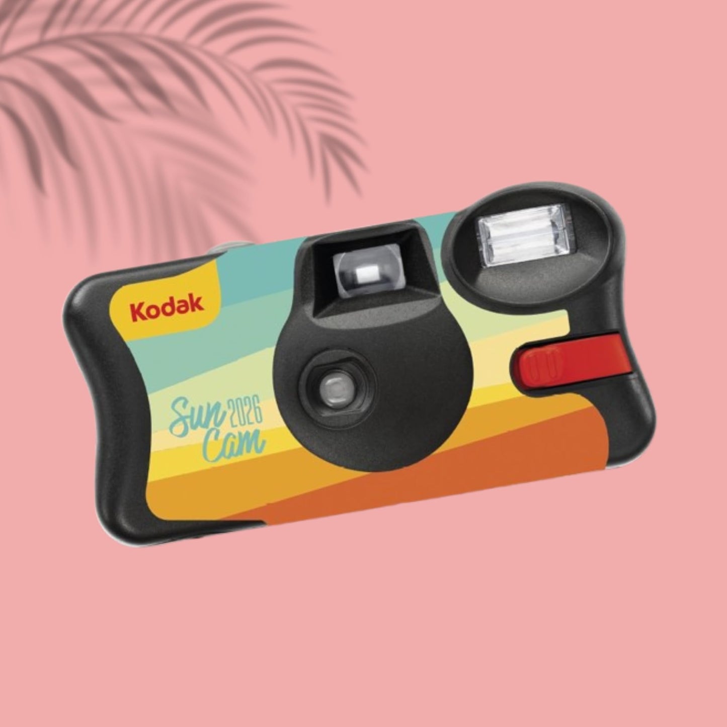 KODAK FunSaver 39 - Disposable camera with built-in flash, 39 shots, 24mm color film ISO 800, ideal for snapshots, travel, weddings and unforgettable moments - 1097583